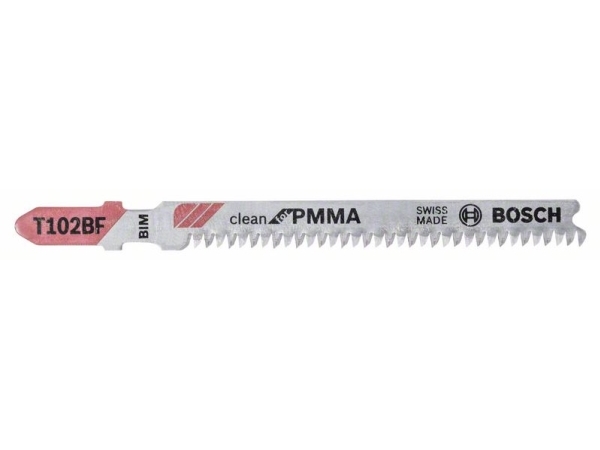 Bosch Zubehör 2608636780 Stiksavklinge T 102 Bf Clean Für Pvc 3 Stk