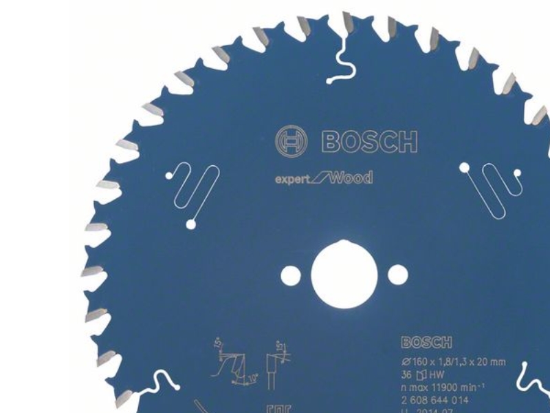 Bosch RUNDSAVKLINGE 160X20X1,8MM 36T EXP WOOD