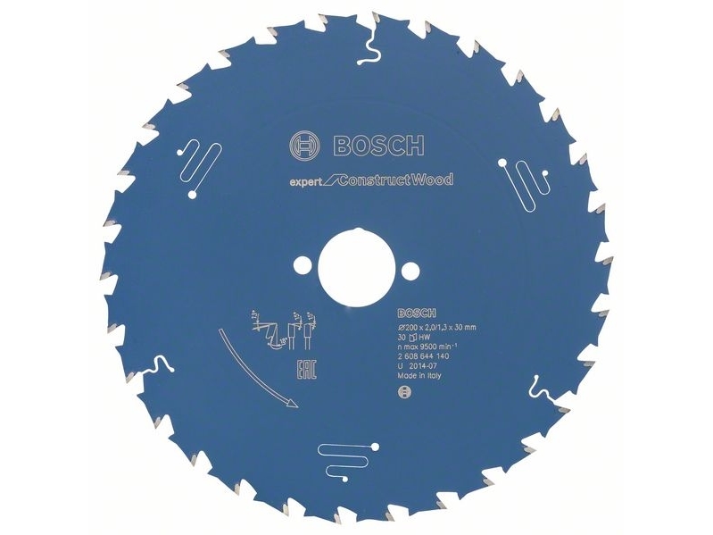 Bosch Rundsavkl 200X30x2mm 30T Exp Constructwo