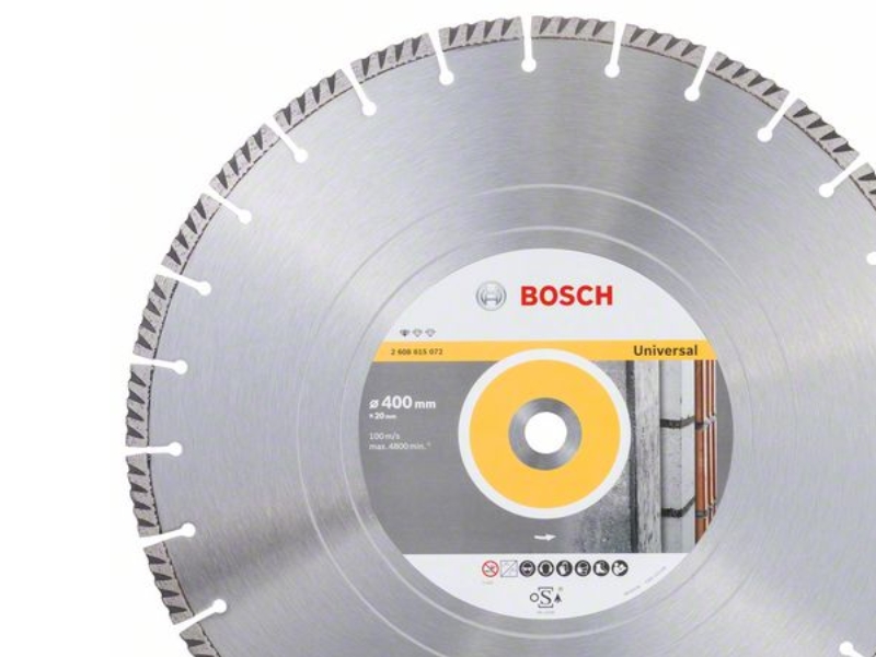 Bosch DIAMANTSKIVE STD UNIVERSAL 400X20MM | Elverktyg - Sågblad - Diamantblad | GameStuff
