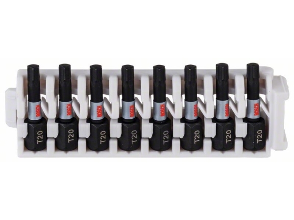 Bosch Accessories 2608522380 2608522380 Impact Bit 25Mm, 8Xt20 Länge 25 Mm Antrieb (2608522380)