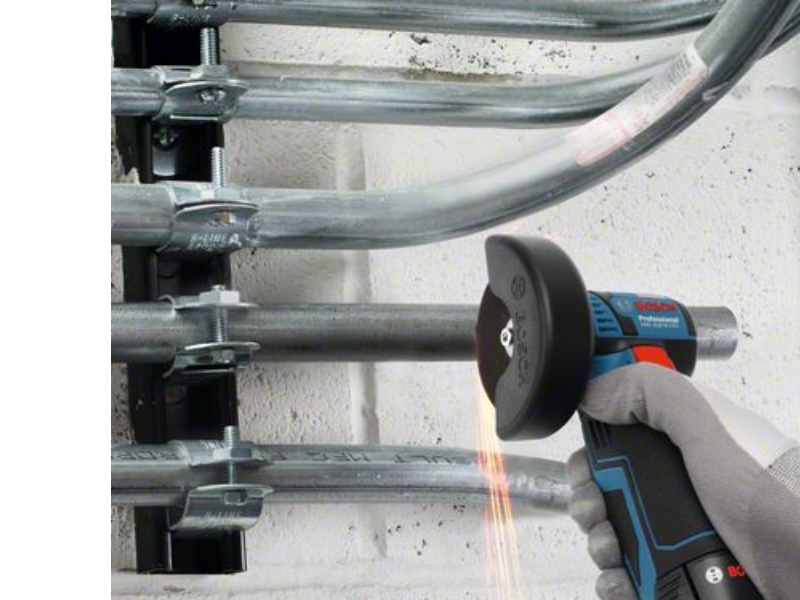 Bosch GWS 12V-76 2X3AH GWS 12V-76 2X3AH L-BOXX sladdl&ouml;s vinkelslip