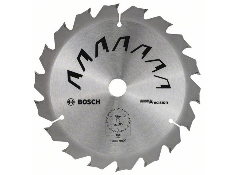 Bosch Rundsavklinge 150X1,5X16mm 18T Precision
