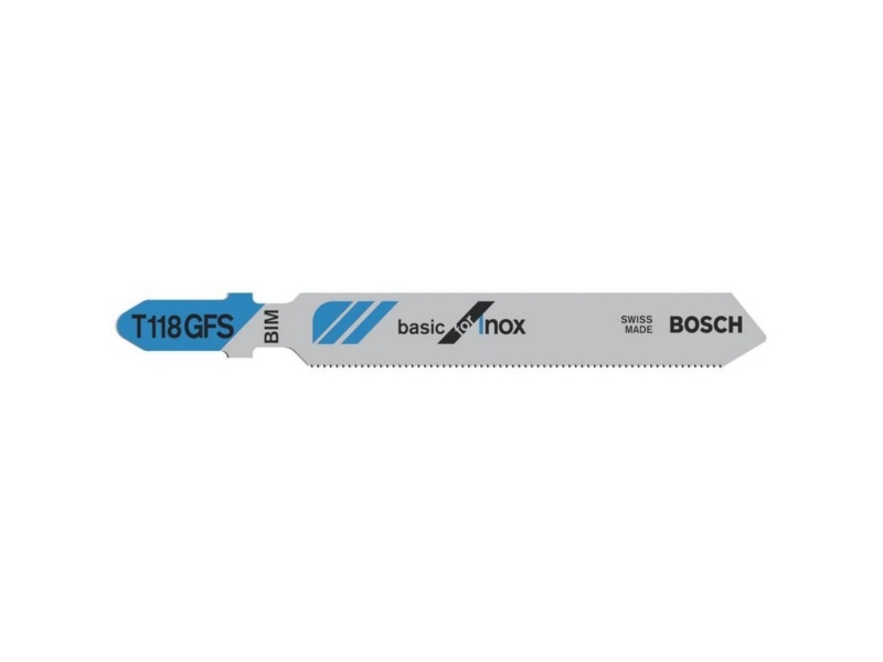 Bosch Basic For Inox - 100Mm - T118gfs - 2608636496 - 5Pcs
