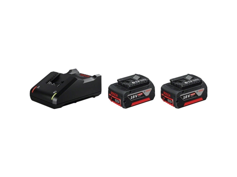 Bosch Startersæt 18V 2X4ah M/Gal 18V-40