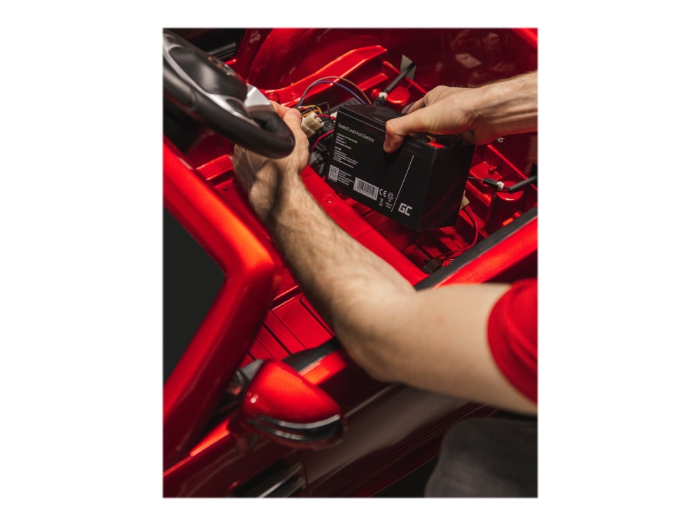 Green Cell - UPS-batteri - 1 x batteri - Förseglat med blysyra (SLA) - 7.2 Ah - svart | EL Artiklar - Batteri - Övriga batterier | GameStuff