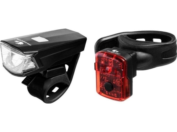 Falcon Eye lampset FBS0111, 130/5 lm USB | Cykling - Cykelutrustning - Cykelbelysning | GameStuff