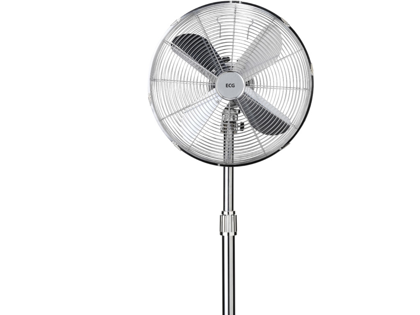 ECG FS 40 N, Rostfritt stål, Golv, 65 dB, 40 cm, 2 m, 50 W | Ventilation & Klimat - Ventilation - Bords fläkt | GameStuff