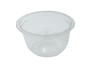 Plastbæger Rund 200Ml Ø95xh53mm Rapet Pet Klar,50 Stk/Ps - (50 Stk.)
