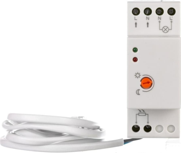 GTV Skumringssensor CZ-1 maks. 4800W 220-240V AC 50/60Hz 20A IP65 skinne CZ-CZ1000-00 (CZ-CZ1000-00)
