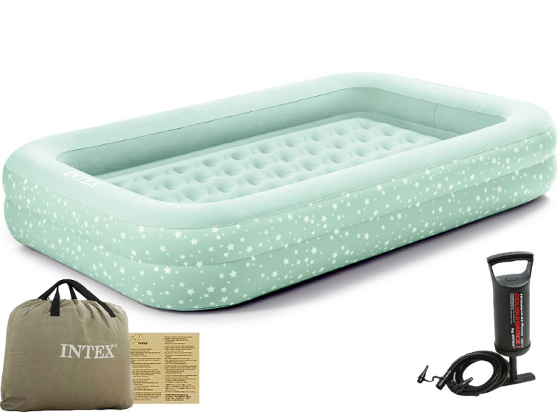 Intex 66810NP, Green, 168 x 107 x 25 cm | Trädgården - Pools & Vatten spel - Vattenleksaker | GameStuff
