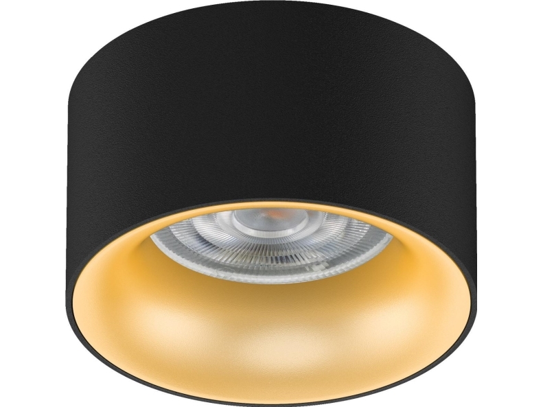 Maclean Einbau-Spot/Downlight Rund Aluminium Gu5.3 70X40mm Weiß/Gold Mce457 W/G