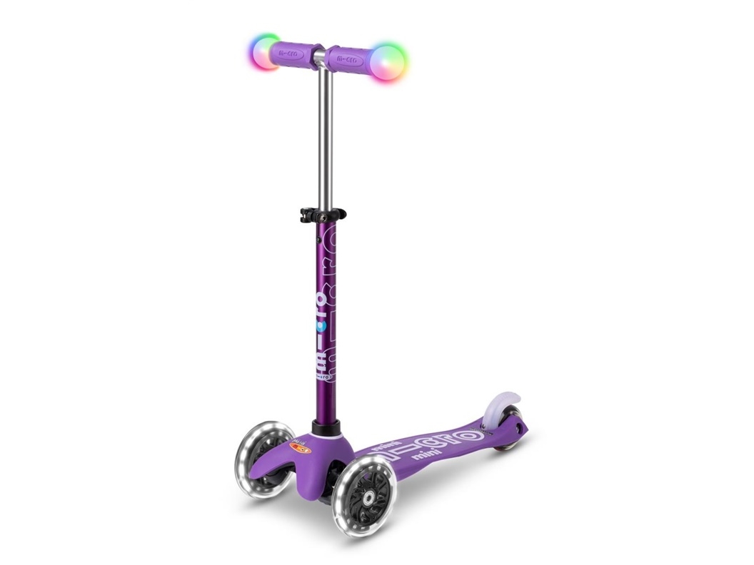 Mini Deluxe LED Sparkesykkel, Magic Purple