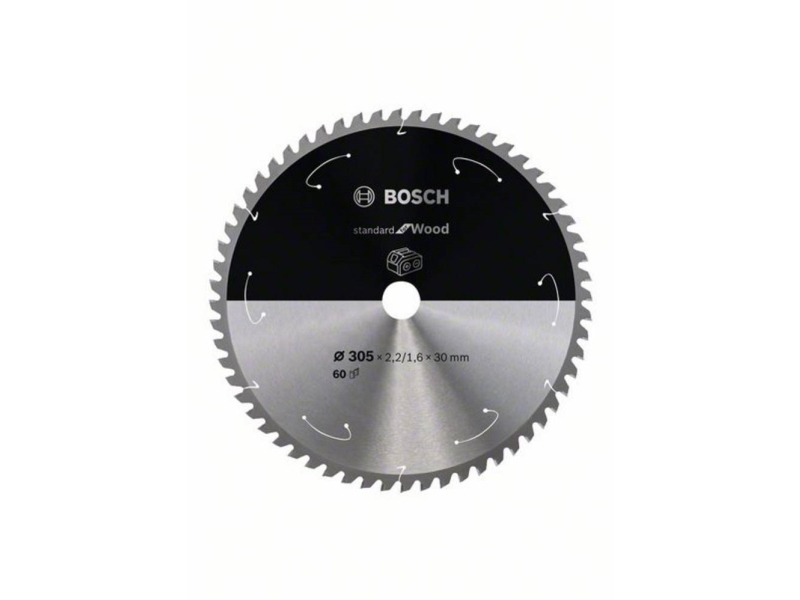 Bosch RUNDS&Aring;G BLAD ACCU STD TR&Auml; 305X30MM 60T
