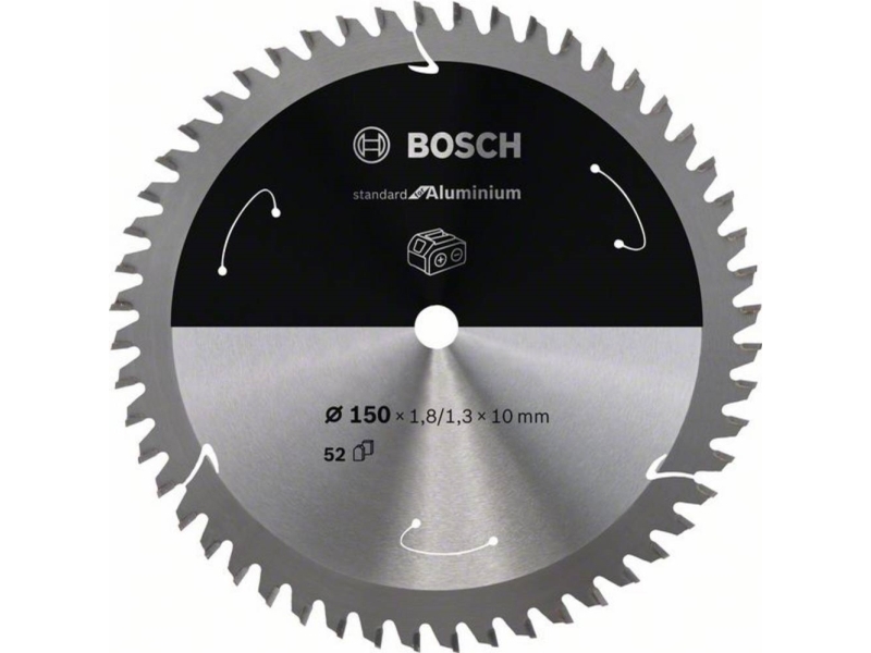 Bosch Rundsavklklklinge Accu Std Alu 150X10mm 52T