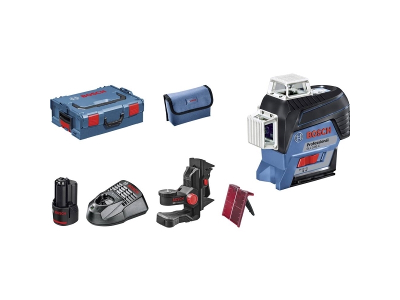 Bosch GLL 3-80 C Professional - Korslaser | Verktyg & Verkstad - För verkstaden - Mätinstrument | GameStuff