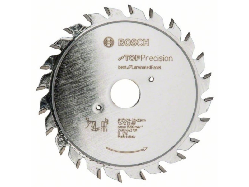 Bosch Rundsavklinge Best Lam 125X3,2X20mm 24T