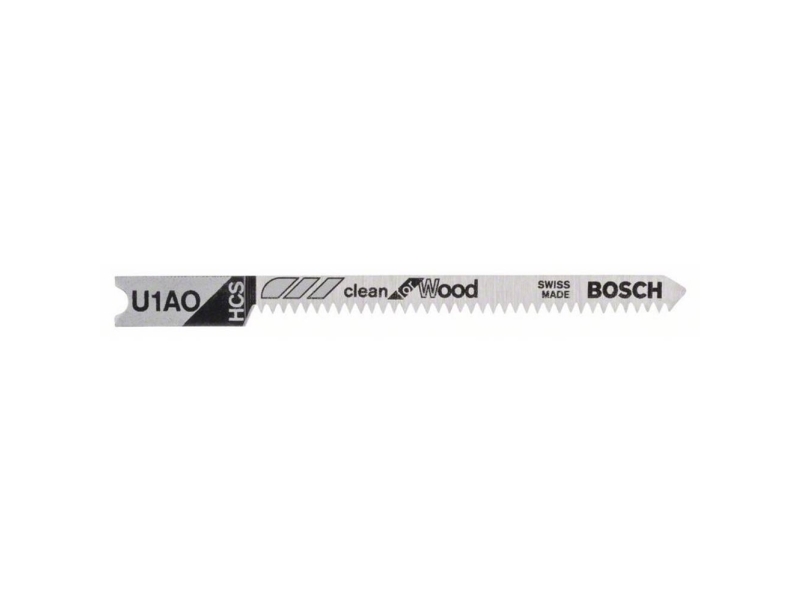 Bosch Accessories 2608637724 Stiksavsklinge U 1 AO Clean for Wood 3 stk