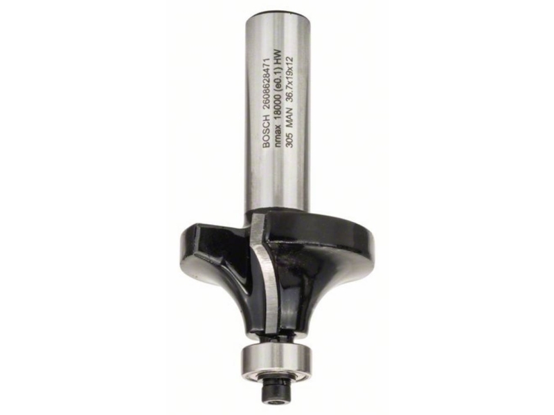 Bosch AFRUNDNINGSFRÆSER M/LEJE HM 12X12X19MM | Elverktyg - Tillbehör - Tillbehör till Handoverfräs | GameStuff