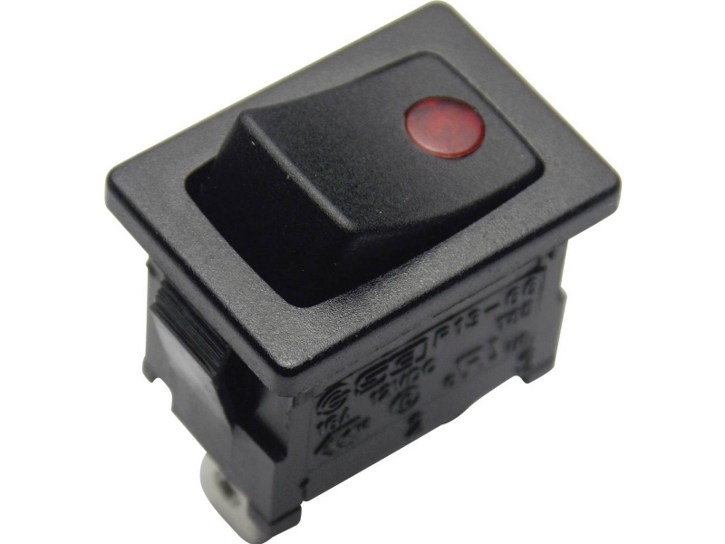TRU COMPONENTS vipppkontakt TC-R13-66B2-02 B/B 12 V 16 A 1 x Off/On klick 1 st | Lauritz Knudsen - Övrige El-artiklar (LK) - LK IHC®-kontroll | GameStuff