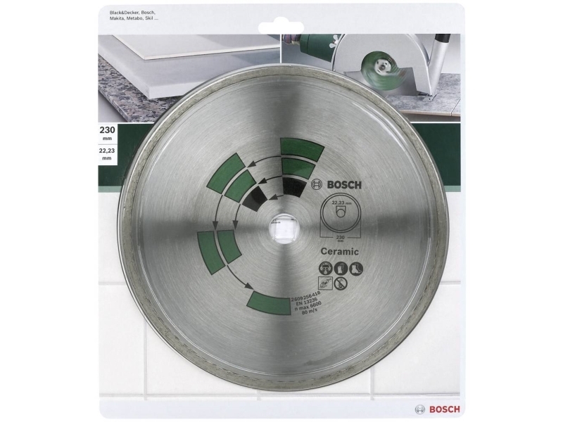 Bosch Accessories 2609256417 Bosch Diamantskæreskive Diameter 125 Mm Diameter Indv. 22 Mm 1 Stk