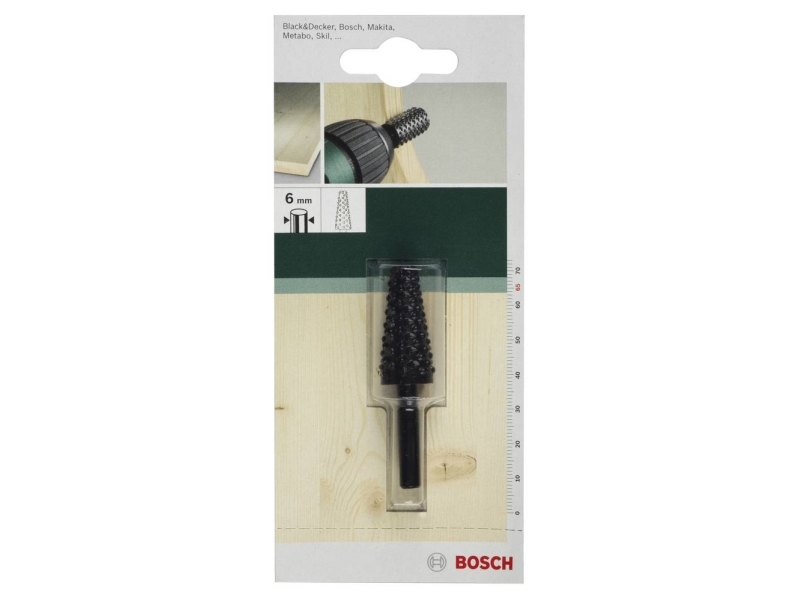 Bosch Accessories 2609255299 Raspel, Zylindrisch-Rund, 1 St.