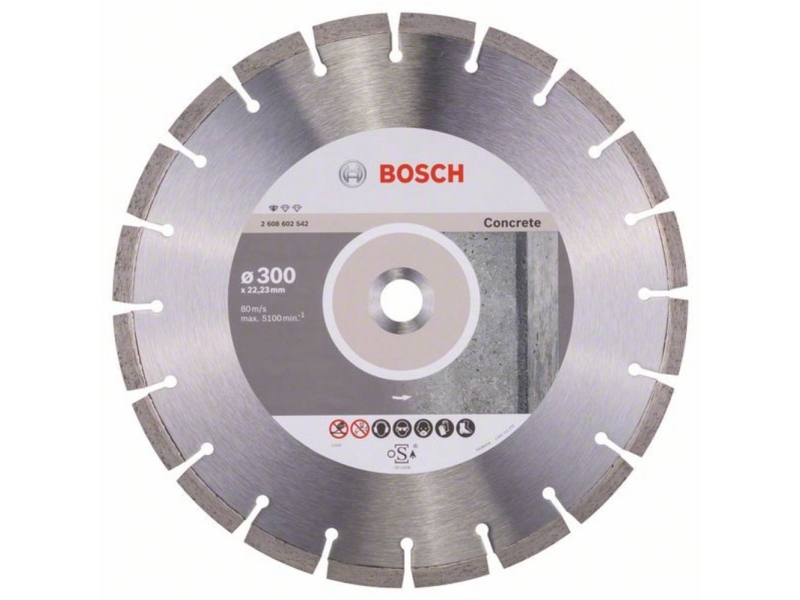 Bosch DIAMANTSKIVE PROF BETON 300X22,23MM | Elverktyg - Sågblad - Diamantblad | GameStuff