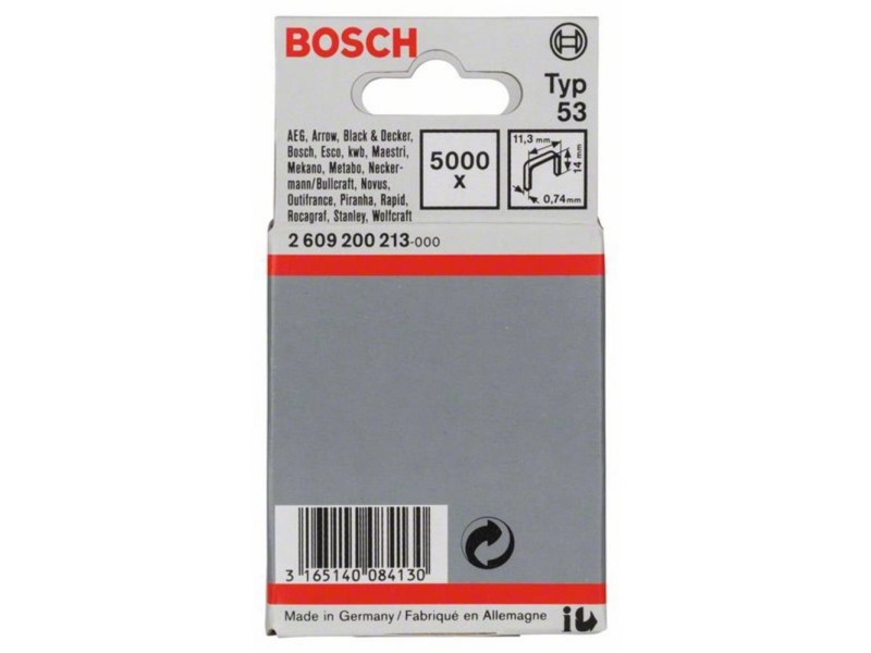 Bosch Klemme Type 53 14Mm 5000 Stk