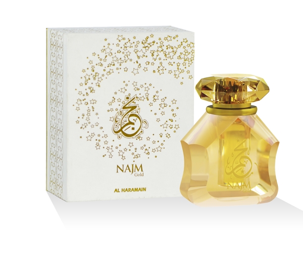 Al Haramain Najm Gold Perfumed Oil 18 Ml (Unisex)