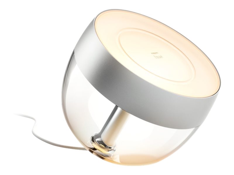 Philips Hue White And Color Ambiance Iris Tischleuchte Silber Special Edition, Intelligente Tischleuchte, Bluetooth/Zigbee, Silber, Led, Nicht Austau