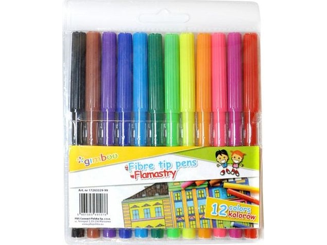 Gimboo Flamasters Gimboo 12 Farben