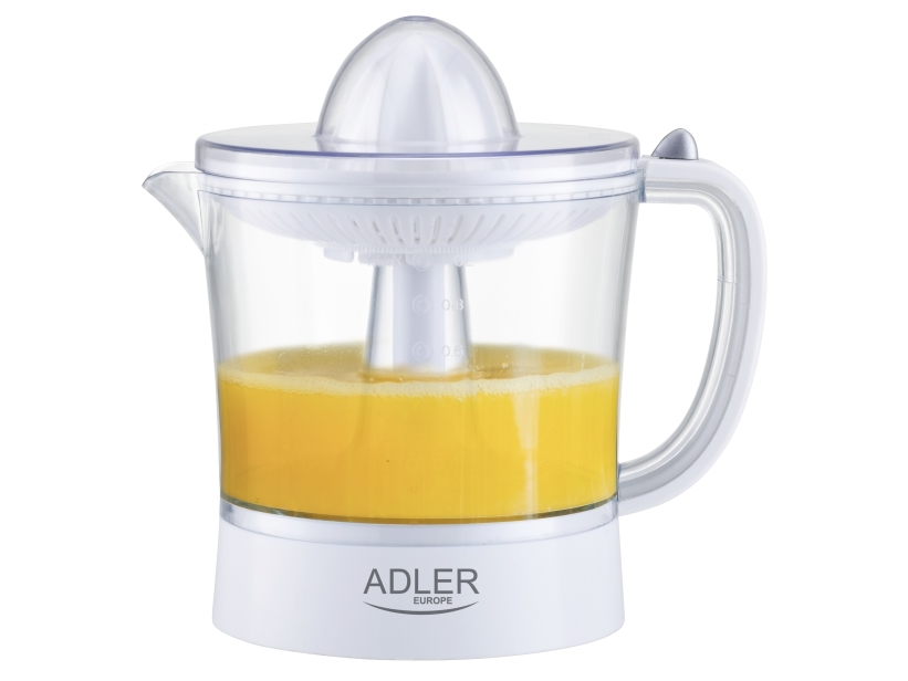 Adler AD 4009, Vit, 1 l, 1 styck, 1 styck, 60 W, 1 styck | Köksapparater - Juice, is och vatten - Juicer och långsamma juicepressar | GameStuff