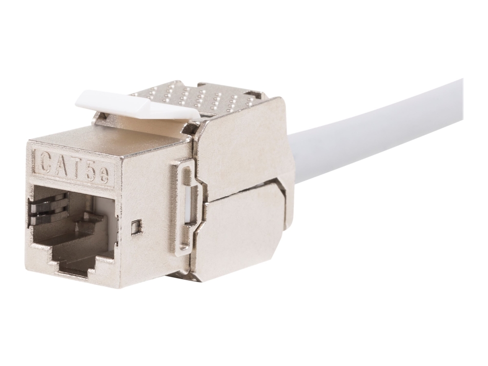 Netrack - Keystone-Konnektor - Rj-45 (Hun) - Ftp - Cat 5E - Keystone-Stik - Sølv