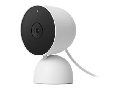 Google Nest Cam – Netværksovervågningskamera – Indendørs (Kablet) – Farve (Dag/Nat) – 2 Mp – 1920 X 1080 – 1080P – Audio – Trådløs Tilslutning Via Wi