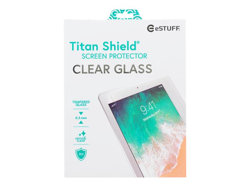 Estuff Titan Shield - Skærmbeskytter For Tablet - Glas - 7.9" - Gennemsigtig - For Apple Ipad Mini (6. Generation)