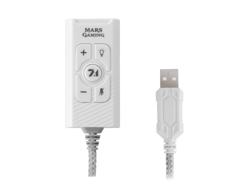 Mars Gaming MSC2W, 7.1 kanaler, USB | Datorkomponenter - Ljudkort | GameStuff