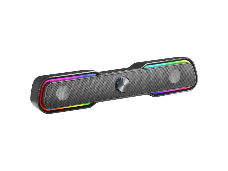Mars Gaming Msbx, 10 W, 10 W, Sort, Kabel & Trådløs, 435 Mm, 85 Mm