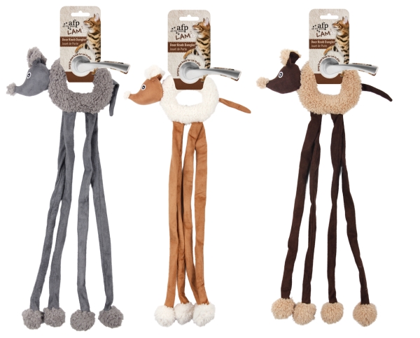 Afp Lambswool-Cuddle Door Knob Dangler, Assorted