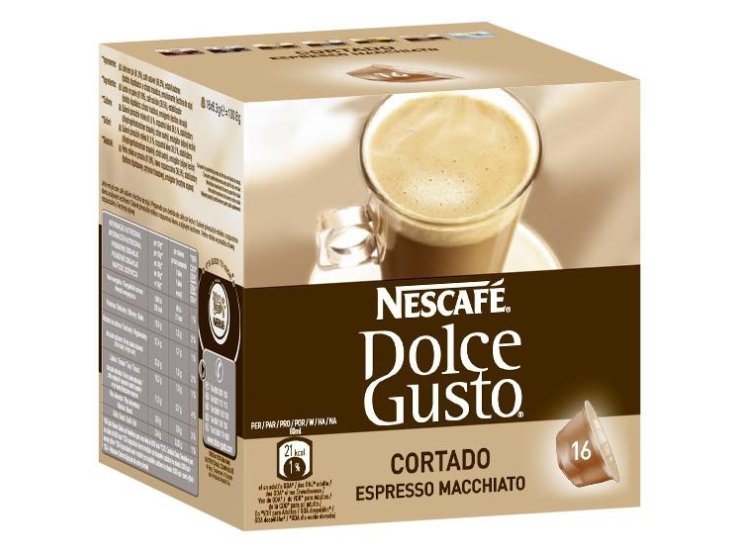 Kaffekapslar NESCAF&Eacute;&reg; Dolce Gusto&reg; Cortado, 16 st.