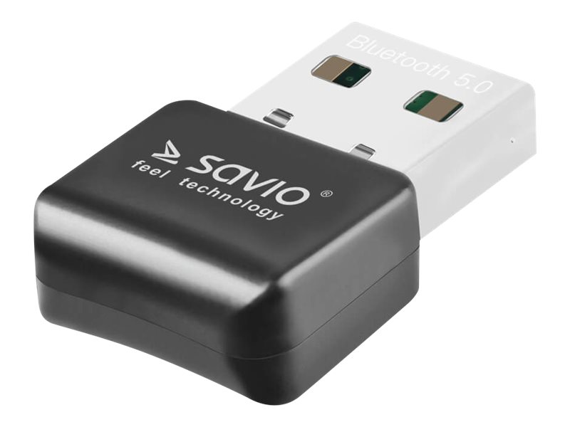Savio Bt-050 Interface Cards/Adapter Bluetooth, Usb Typ-A, Bluetooth, Usb 2.0, Schwarz, Link, 10 M, Windows 10, Windows 7, Windows 8