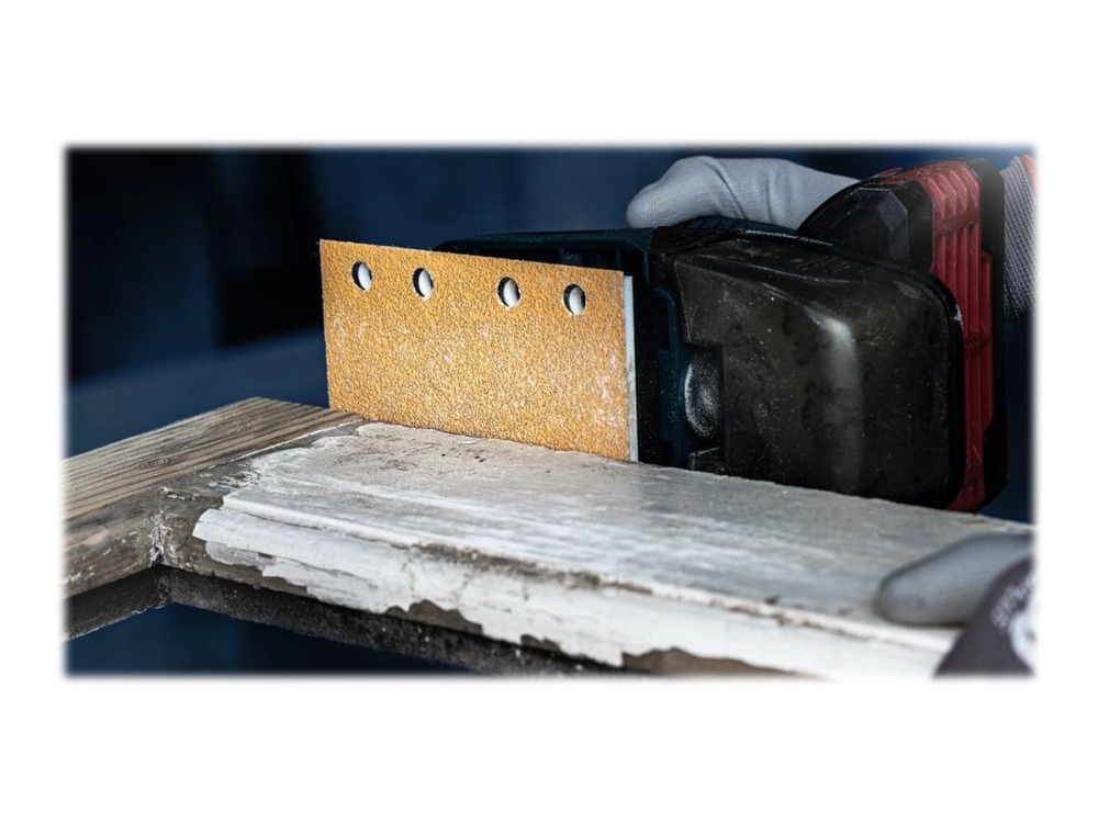 Bosch Expert C470 - Sandpapirsark - For Hardwood, Mal På Træ - 10 Stykker - Rektangulær - Kornstørrelse: P120 - 133 Mm X 80 Mm