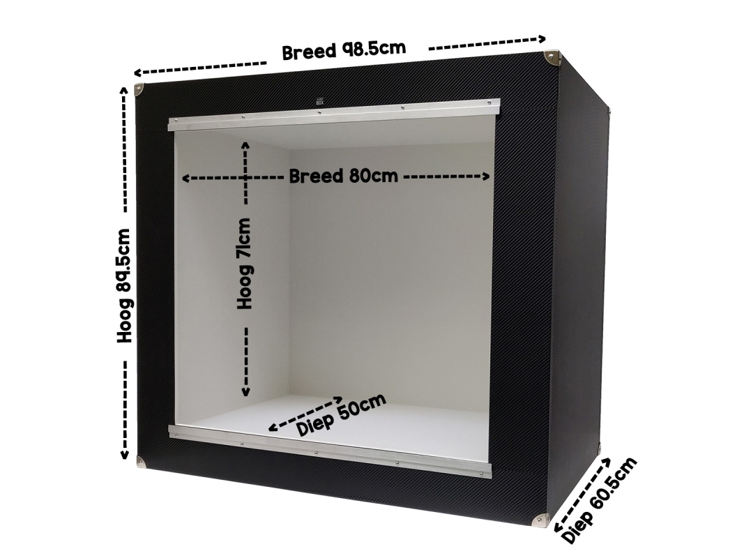 Magicbox Large Horizontal - Photo Light Box - Mini Photo Studio For Professional Photography