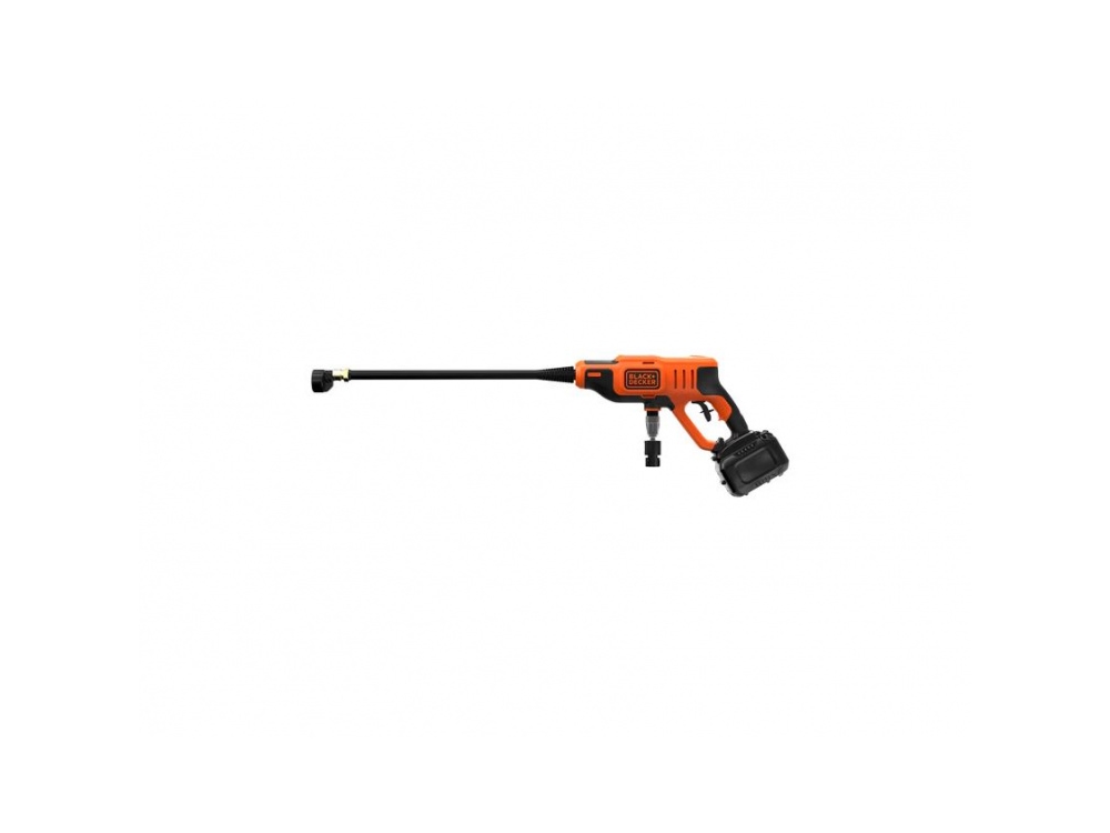 Black & Decker BCPC18D1-QW, Kompakt, Batteri, 6 m, Højt tryk, Orange, 24 bar