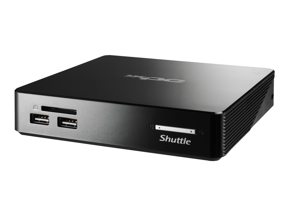 Shuttle XPC nano NS02EV2 - Android PC - mini-PC 1 RK3368 - RAM 2 GB - flash - eMMC 16 GB - PowerVR SGX6110 - Gigabit Ethernet - Android 8.1 (Oreo) - skärm: ingen - svart | Datorer & Surfplattor - Stationära datorer | GameStuff