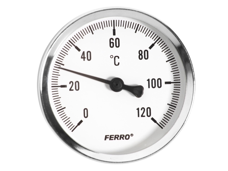 Thermometer Ferro T40120A, grey