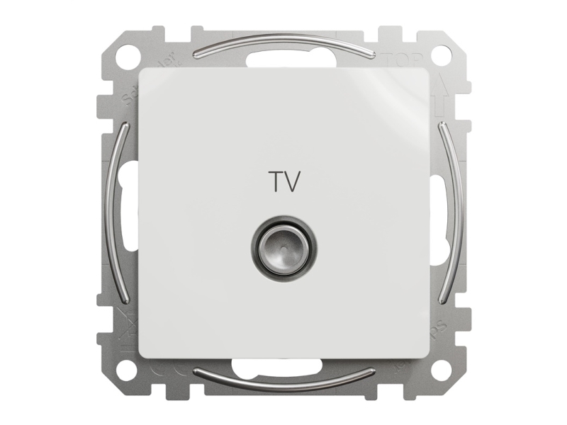 Schneider Tv Socket Sdd111471 White