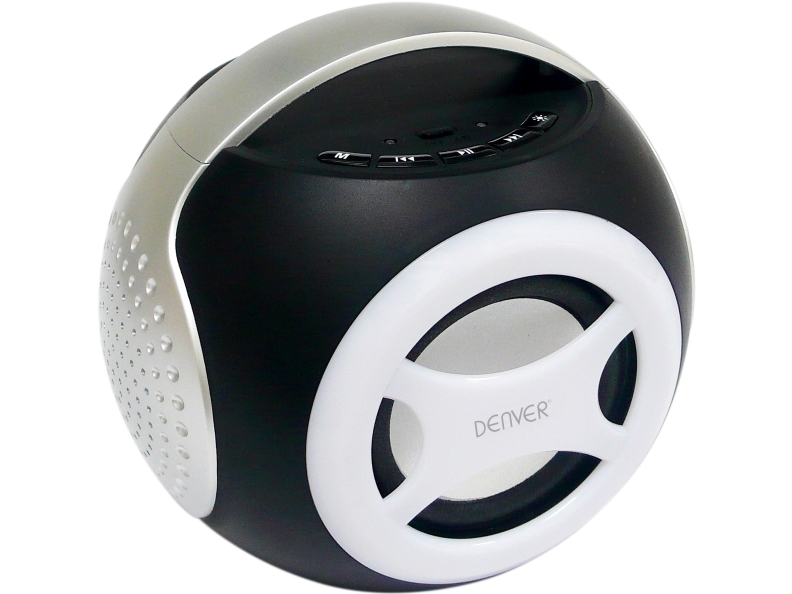 Denver Bts 90silver 2.1 Kanaler 4 W 5 W Trådløs Micro Usb 2.1 Bærbart Højttalersystem