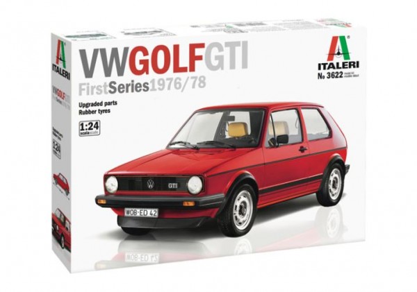 Italeri - Vw Golf Bil Byggesæt - 1:24 - 3622