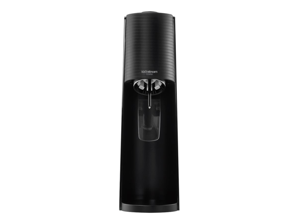 SodaStream Terra, Musta, Muovi, 1 L, 60 L, 134 mm, 198 mm