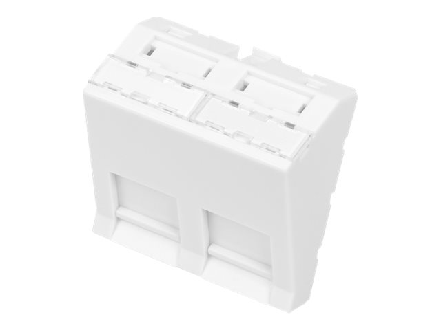Digitus Dn-93802-7-Sh - Faceplate - Signalhvid, Ral 9003 - 2 Porte